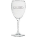 8.5 Oz. Montego Collection Wine Glass - Etched